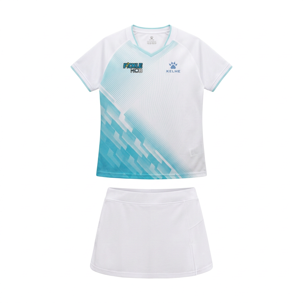 Hub Club Kit — Jersey & Skort by PickleHub, front